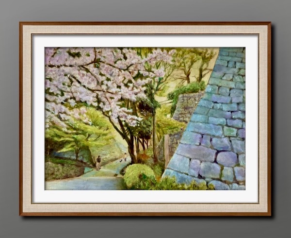”香川県の花と木々”を描く