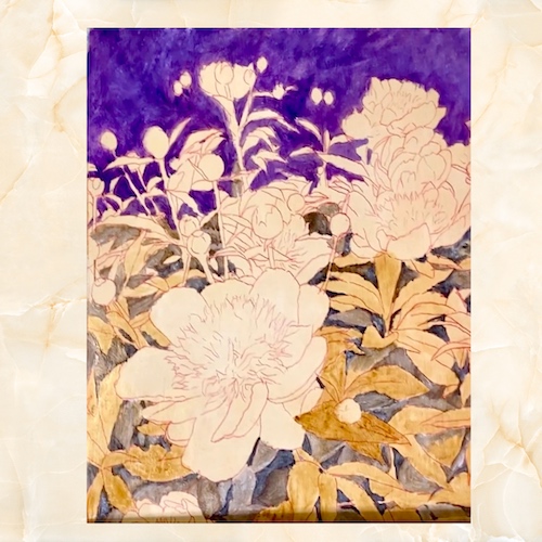 花畑の描き方”油彩で花畑を描くポイントを順を追って解説！ - 絵画で 
