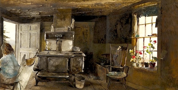 油彩で古い街を描くポイント