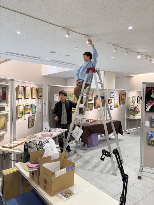 トンネル技術者が今では絵描きに